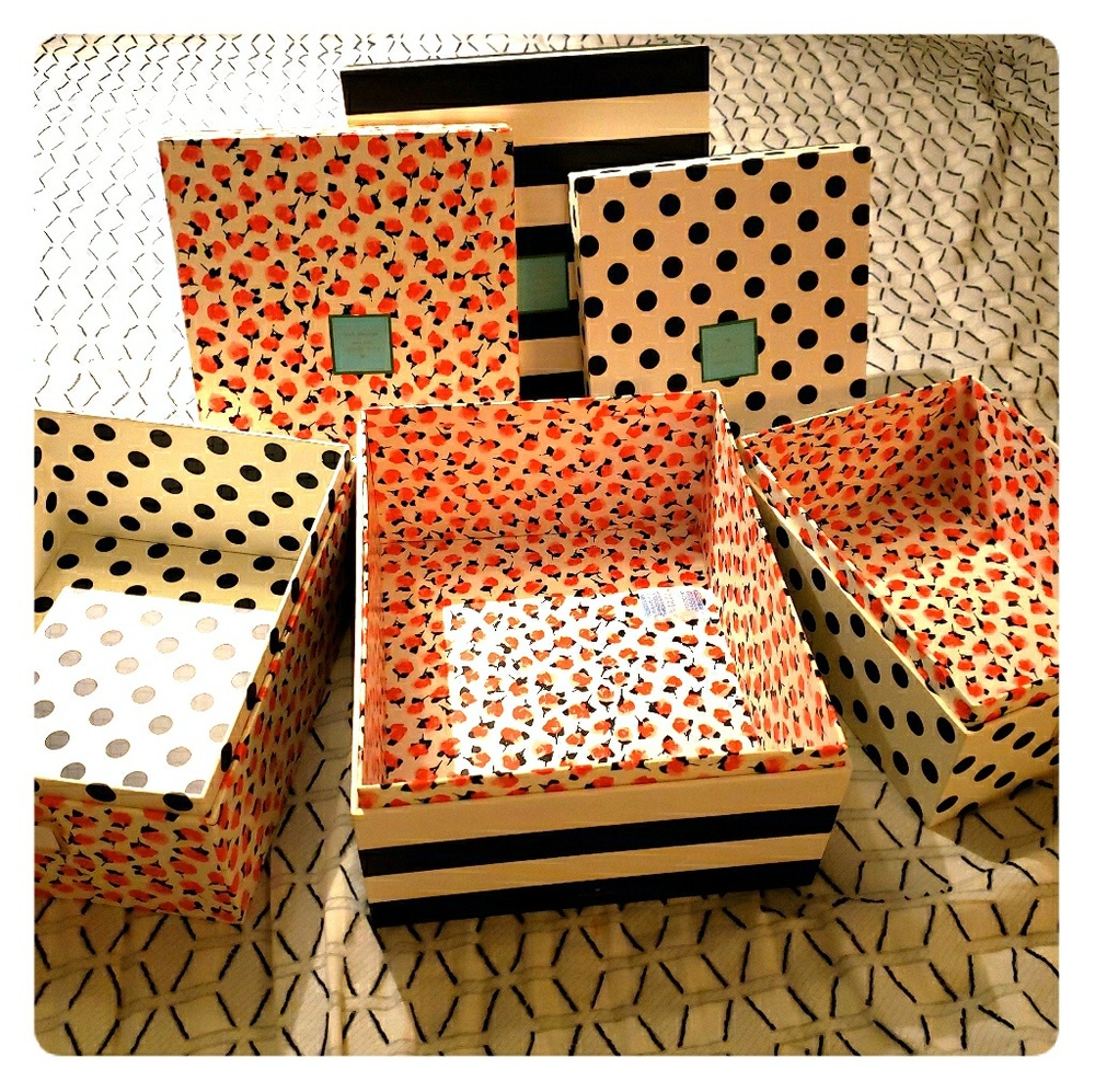Kate spade nesting boxes